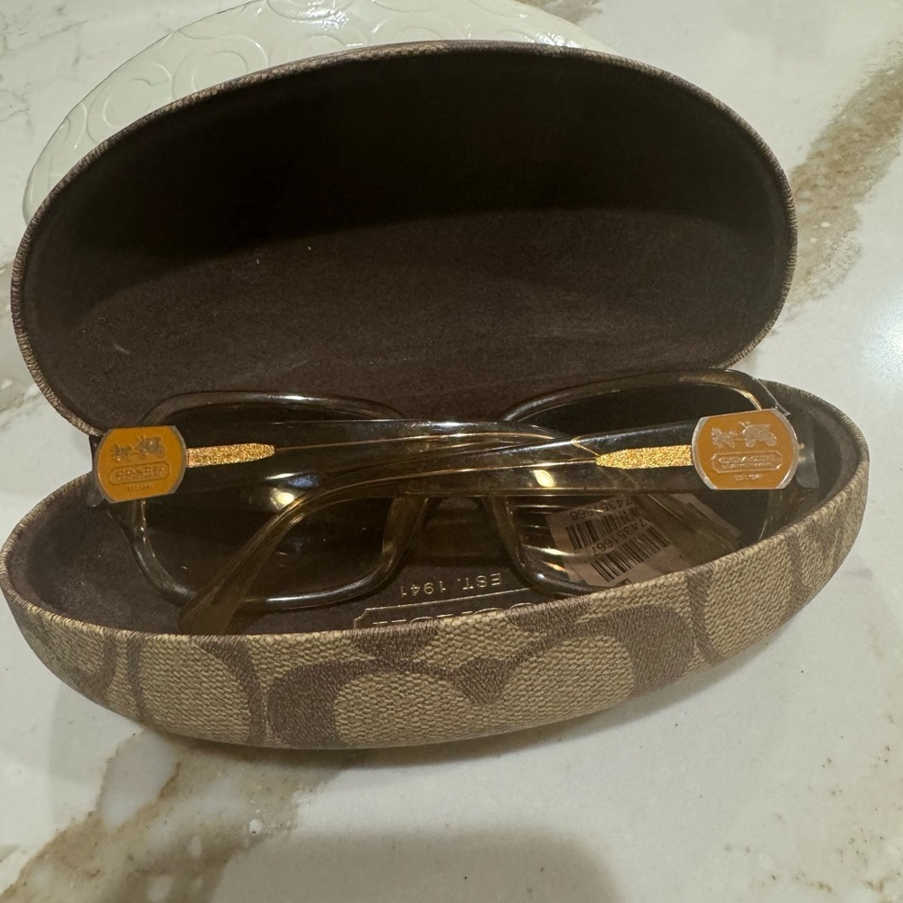Coach Sunglasses with Case - Picture 2 of 5